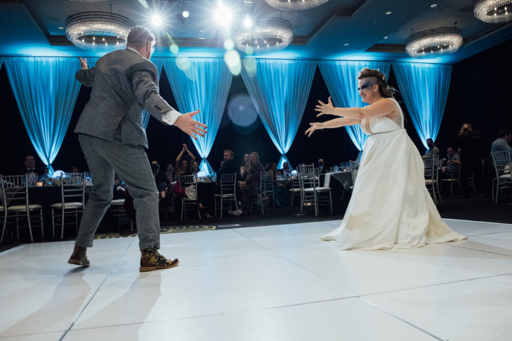 first dance choreography four seasons seattle wedding